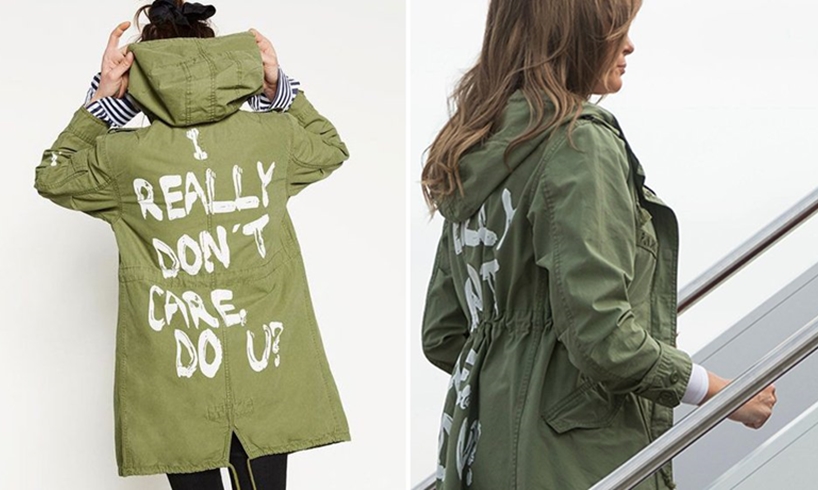 Melania Trump I Don't Care, Do U Jacket