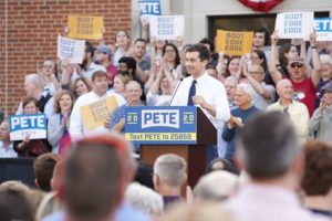 Pete Buttigieg Bernie Sanders Donald Trump