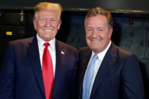 Donald Trump Piers Morgan Guns Entertainment