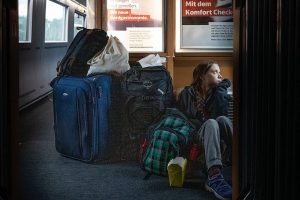 Greta Thunberg Deutsche Bahn Overcrowded Train Germany Sweden