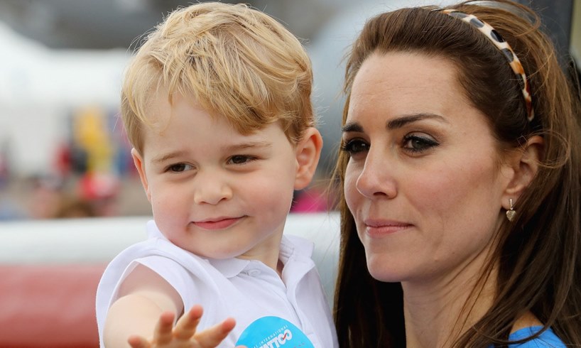 Prince George Kate Middleton's First Solo Royal Outing