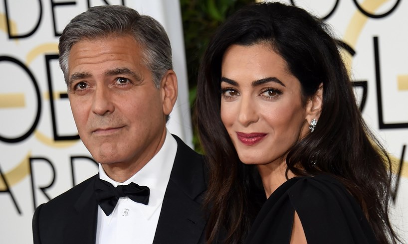 George Clooney Amal Ghislaine Maxwell Jeffrey Epstein Virginia Giuffre