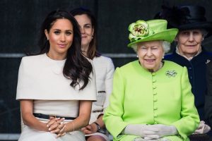 Meghan Markle Queen Elizabeth Tiara Prince Harry Staff