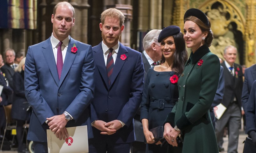 Prince William Harry Meghan Markle Kate Middleton Baby Archie Drama