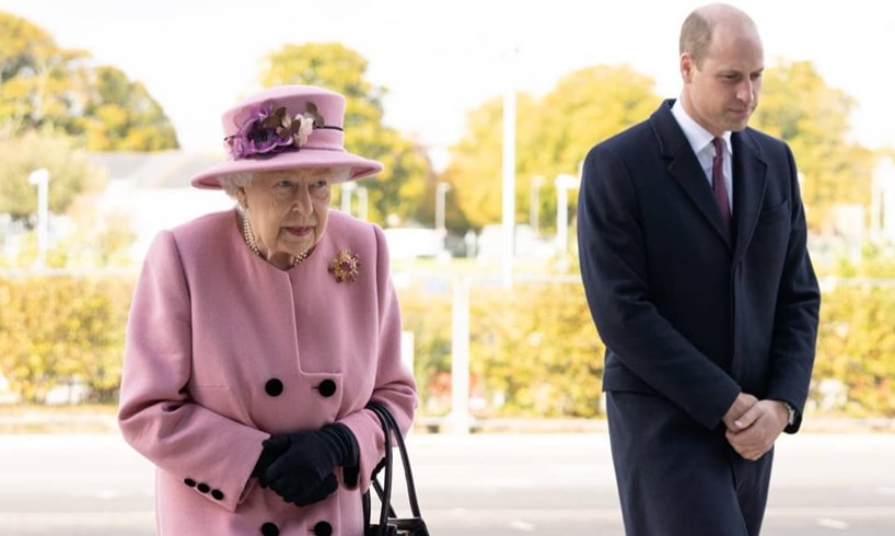 Queen Elizabeth II Prince William Joint Appearance Kate Middleton