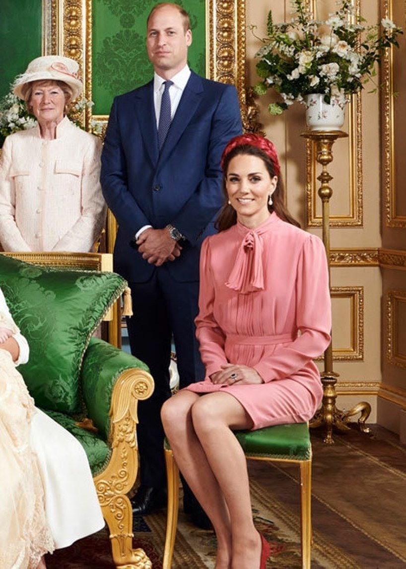 Prince William Kate Middleton Archie Christening