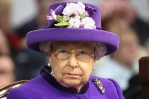 Queen Elizabeth Prince Harry Wreath England