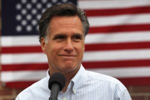 Mitt Romney President Donald Trump Supporters Airport