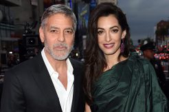 George Clooney Wife Amal And Their Children