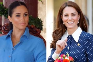 Meghan Markle Kate Middleton Queen Elizabeth Speech Prince Harry Oprah Winfrey Interview Same Time