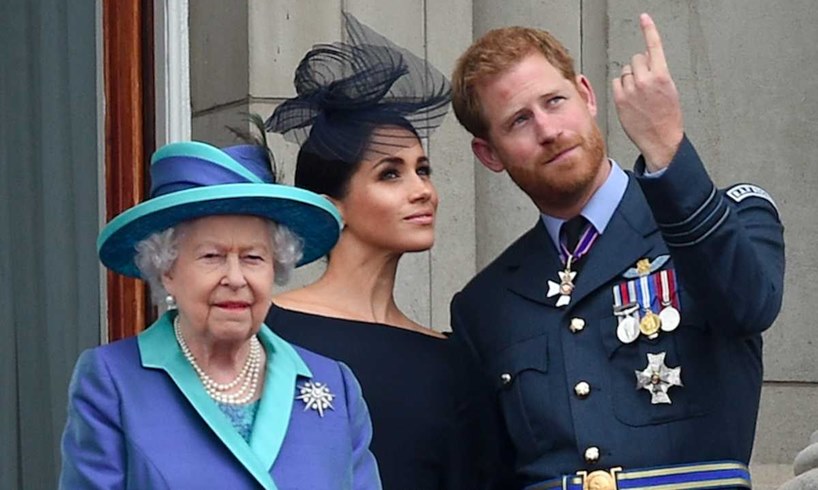 Queen Elizabeth Meghan Markle Prince Harry Jeremy Vine Caller