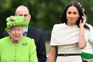 Queen Elizabeth Meghan Markle Prince Harry Megxit