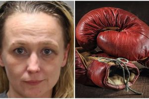 Edith Riddle Mugshot Florida Mom Boxing Glove Navaeh Taylor