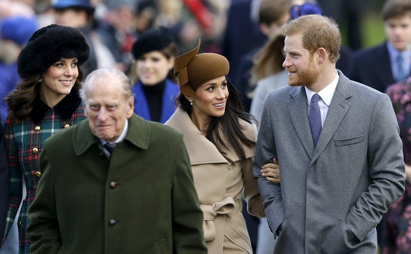 Kate Middleton Prince Philip Meghan Markle Harry UK Travel
