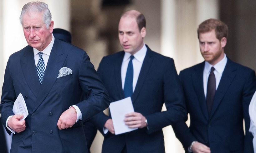 Prince Charles William Harry Philip Funeral Peace Video/
