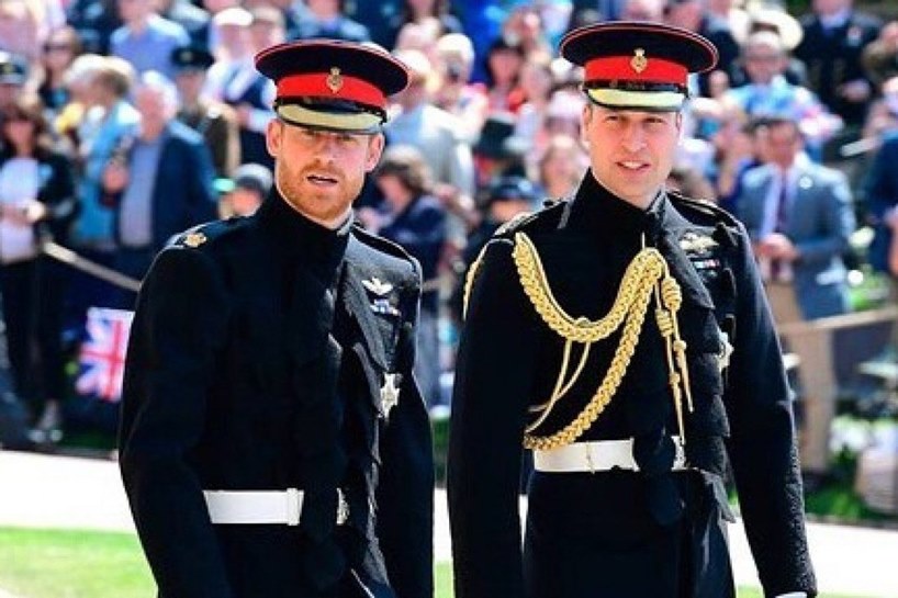 Prince Harry William Philip Funeral Same Outfits