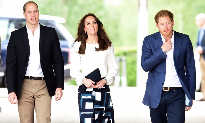 Prince William Kate Middleton Harry Meghan Markle New Baby Lilibet