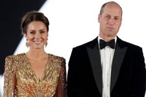 Kate Middleton Prince William Ana De Armas James Bond Movie Premiere