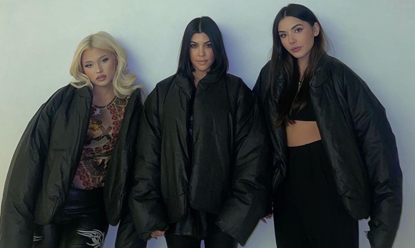 Alabama Barker Kourtney Kardashian Atiana de la Hoya Kanye West Clothing