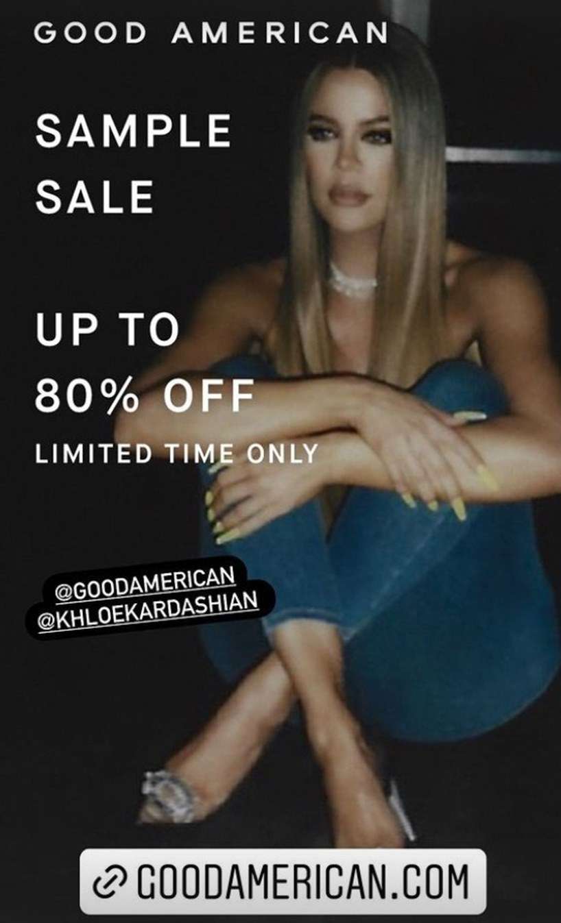 Khloe Kardashian New Ad Campaign Without Top