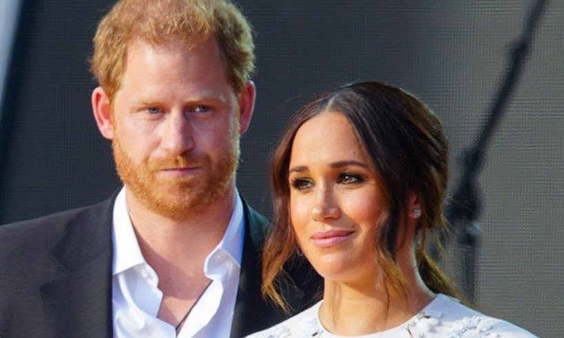 Prince Harry Meghan Markle PR Error Photo