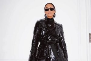 Kim Kardashian Julia Fox Kanye West Matrix Fashion