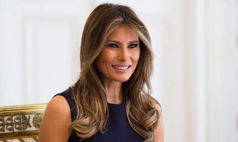 Melania Trump Donald New Year Eve