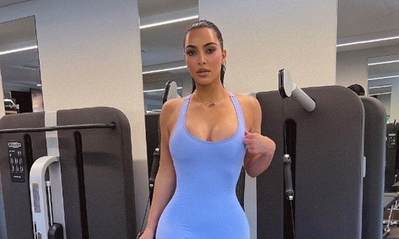 Kim Kardashian Kanye West SKIMS