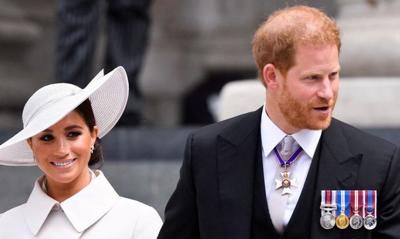 Meghan Markle Prince Harry Charles Olive Branch
