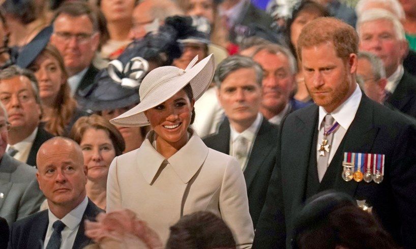Meghan Markle Prince Harry Queen Elizabeth Church