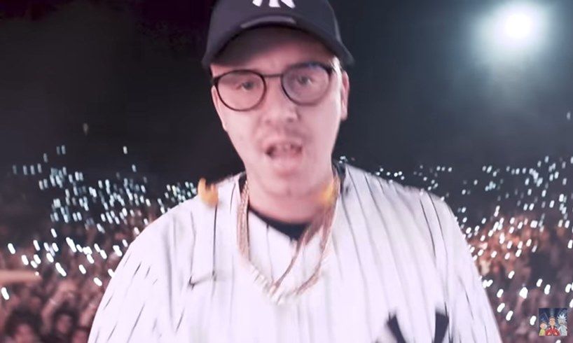 Logic Dancing On Stage Concert Ice Spice