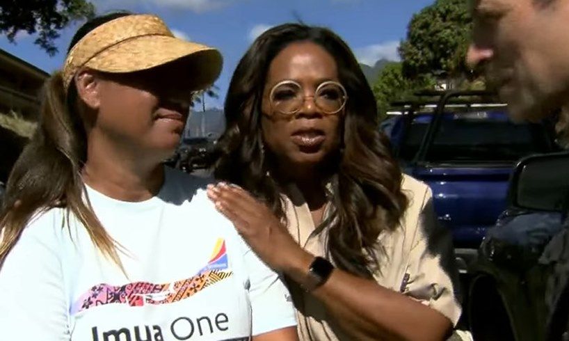 Oprah Winfrey Maui Fires Hawaii
