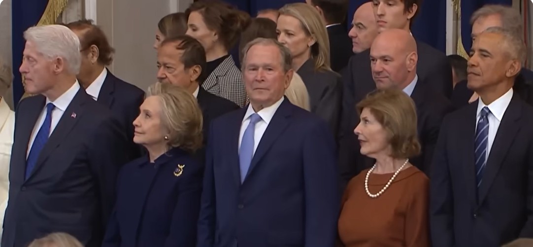 George W Bush Donald Trump Political Stance