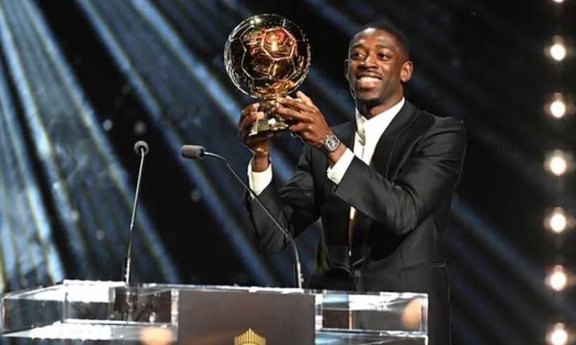 Ousmane Dembélé Ballon d'Or Winner PSG