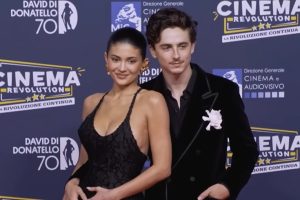 Kylie Jenner Timothée Chalamet Travis Scott Card
