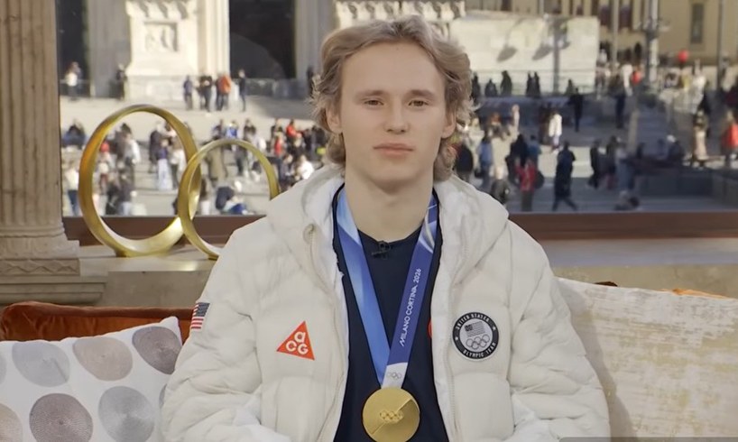 Ilia Malinin Men's Free Skate Olympics