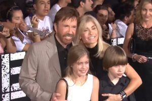 Chuck Norris With His Family