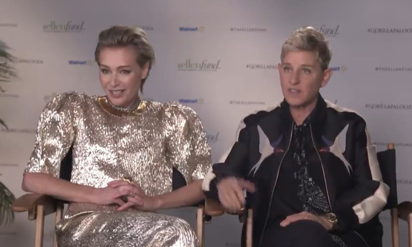 Portia de Rossi Ellen DeGeneres Donald Trump Return