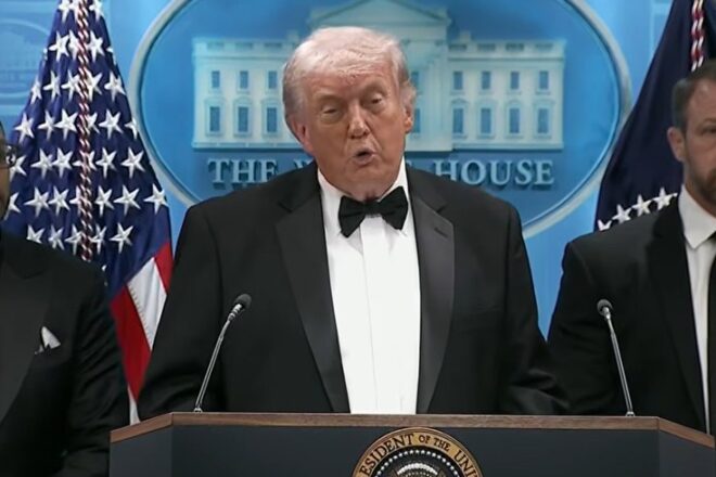 Donald Trump Cole Tomas Allen White House Correspondents’ Dinner