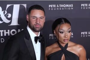 Klay Thompson Megan Thee Stallion Split
