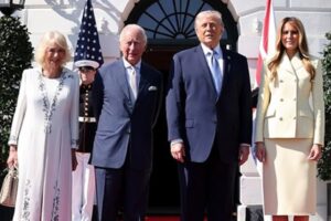 Queen Camilla King Charles Donald Trump Melania Trump US Visit