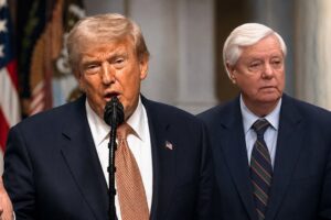 President Donald Trump Senator Lindsey Graham