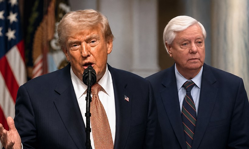 President Donald Trump Senator Lindsey Graham