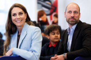 Kate Middleton Prince William Harry Meghan Markle UK Return