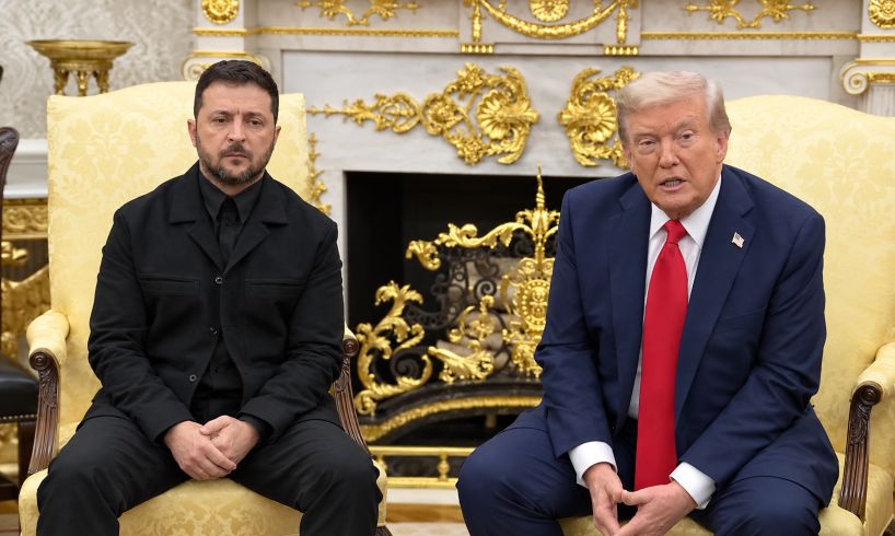 Volodymyr Zelenskyy Donald Trump Vladimir Putiun Warning
